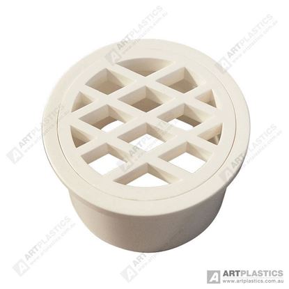 Picture of GRATE ROUND PVC (80MM WHITE)